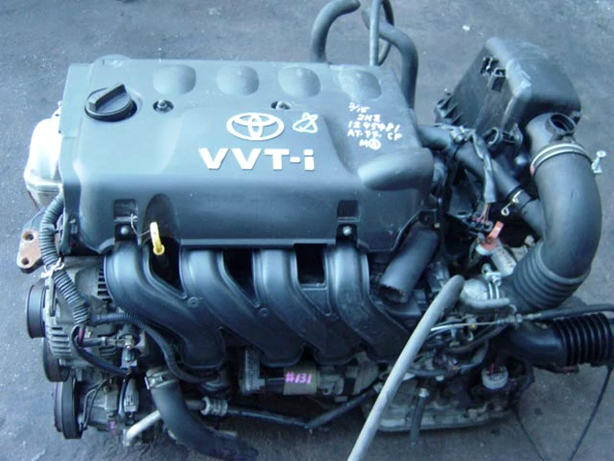 Engine assembly in a partner workshop, illustrative of engine sourcing enquiries
